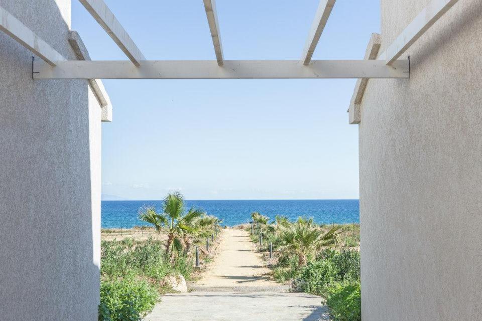 Villa T3 Bord De Mer - Vue Mer A 500 M De La Plage- Piscine Chauffee A Casetta Di A Spiaggia Сервион Екстериор снимка